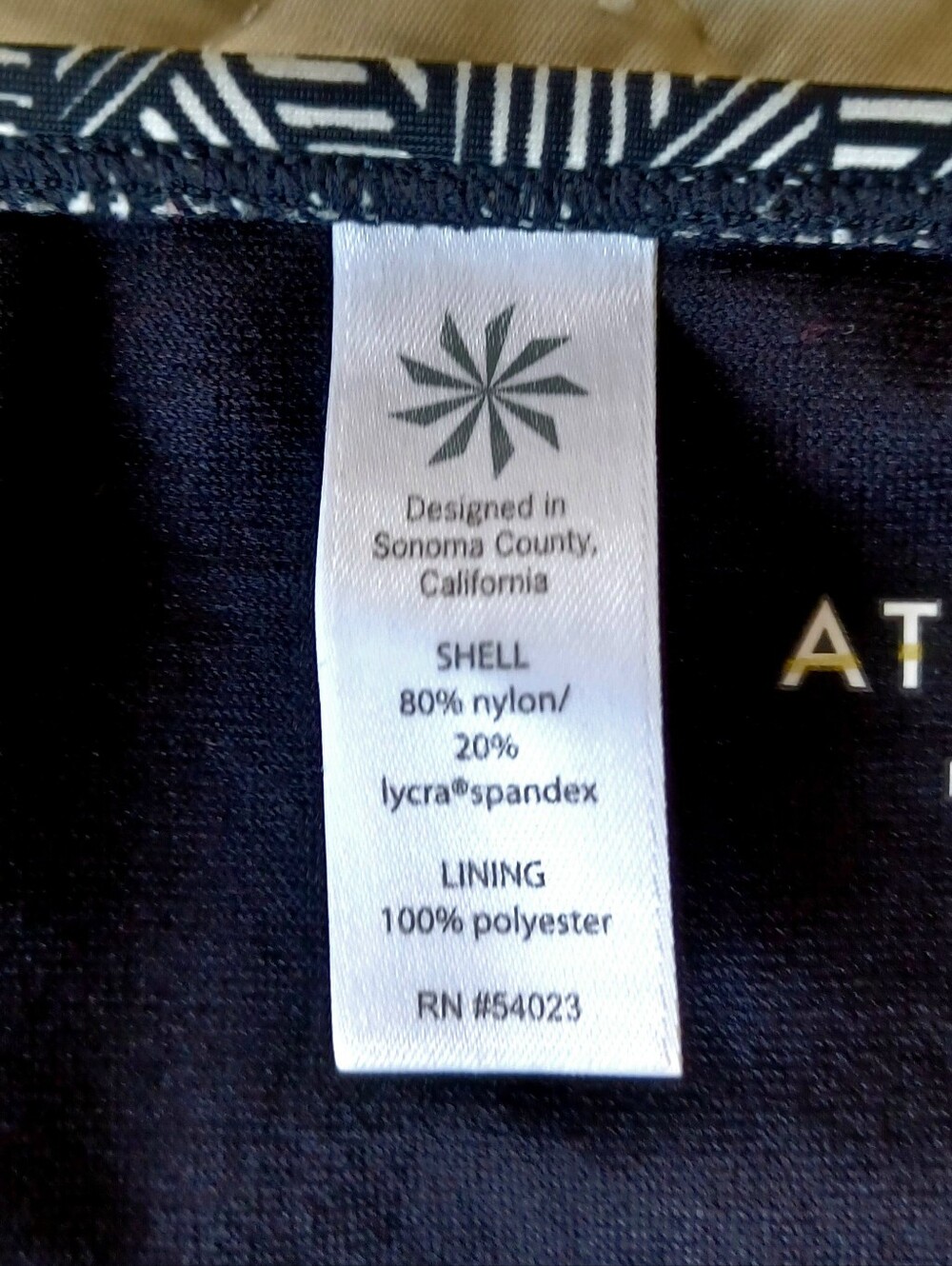Athleta Black Geometric Strappy Hipster Bikini Bottom, Size S - Picture 15 of 15